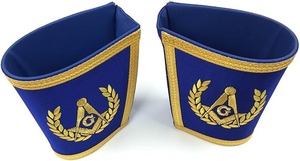 Ensemble de tablier maçonnique de maître maçon Tablier, gantelets MS001 - Product Image 5