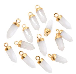 Handmade 925 Silver Rainbow Moonstone Birthstone Pendant Unique 13x5mm Spike <b>Necklace</b> Jewelry for Fashion Pendants Charms - Product Image 6