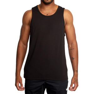 Comodidad y durabilidad inigualables, camisetas sin mangas informales de talla grande para hombre, camisetas de rendimiento bordadas de punto transpirables - Product Image 6