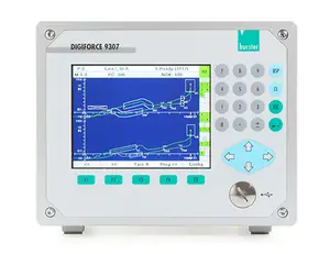 DIGIFORCE(R)-CONTROL de ajuste de prensa 9307, precisión de medición de hasta 0,05%, frecuencia de muestreo máxima de 10 kHz