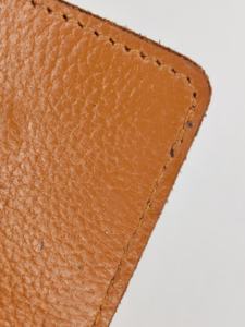 Mini porte-cartes de poche en cuir véritable de haute qualité pour hommes, protection RFID, fermeture à pli court, usine OEM - Product Image 2