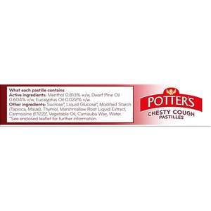 พอตเตอร์ Chesty ไอ Pastilles - Product Image 3