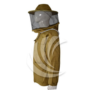 Chaqueta de Protección Apícola de Mezcla de Poliéster y Algodón con Velo Redondo, Traje de Apicultura a Prueba de Picaduras - Product Image 4