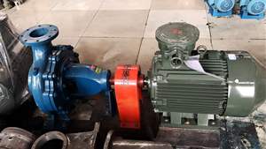 ปั๊มน้ำดูดแรงดันสูงแนวนอนแบบปลายขั้นเดียวปั๊มแรงเหวี่ยง - Product Image 3