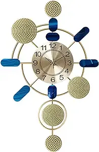 Horloge murale de décoration créative ronde élégante Horloge classique Horloge de salle à manger simple pour la maison - Product Image 3