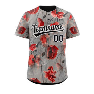 Maillot de baseball personnalisé avec nom d'équipe, numéro et logo – Anti-UV, séchage rapide, polyester/coton, Impex - Product Image 6