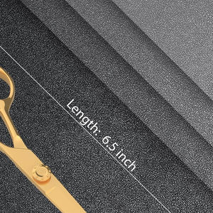 Haute qualité doré enduit barbier Salon de coiffure ciseaux lame tranchante allemand acier inoxydable beauté coupe de cheveux cisaillement - Product Image 3