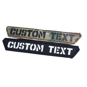 Parches de corte láser tácticos personalizados hechos en fábrica, insignias de gancho y bucle, corte láser, bandera reflectante IR, parche infrarrojo lejano para mochila - Product Image 3