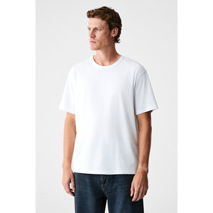 GRIMELANGE PELTZ เสื้อยืดแขนสั้นคอกลมผู้ชายแบบสบายๆ - Product Image 3