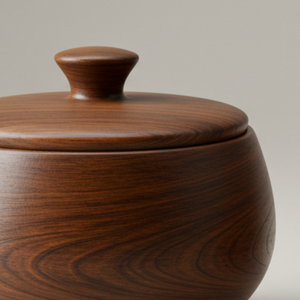 Tazón de madera clásico no tóxico, decoración ecológica, biodegradable, Apto para lavavajillas, para regalos de boda y obsequios - Product Image 3