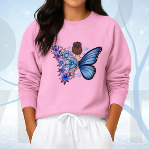 Sweat-shirts décontractés pour femmes, automne-hiver 2026, motif uni, 100% polyester, 400 grammes, logo brodé sur le devant - Product Image 6