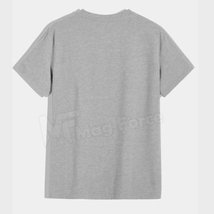 เสื้อยืดเปล่าผ้าฝ้าย 100% พิมพ์ลายโลโก้ 3 มิติ สไตล์สตรีทแวร์ ทรงโอเวอร์ไซส์ เนื้อผ้าหนา เสื้อยืดผู้ชายคุณภาพสูง เสื้อยืดลำลอง - Product Image 2