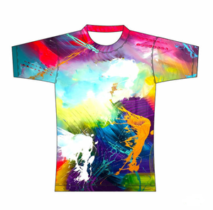 Camisetas de Manga Corta de Tela Oxford con Estampado Digital Personalizado Bigwood, Antiencogimiento, para Hombre y Mujer, Gran Venta, 180 Gramos, Casuales, Hechas a Mano - Product Image 6