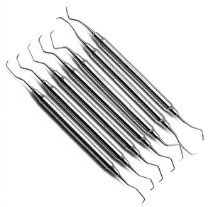 QNQ Gracey Curettes 7 instruments ensemble calcul parodontal planification de racine Hu-Friedy détartreur de faucille base d'instruments chirurgicaux - Product Image 3