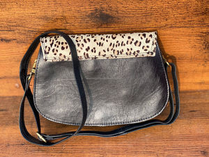 กระเป๋าสะพายพาดลำตัวหนังขนสัตว์พิมพ์ลายสัตว์สไตล์ตะวันตกกระเป๋าสะพายหนังแฟชั่นคุณภาพสูงใหม่ - Product Image 5