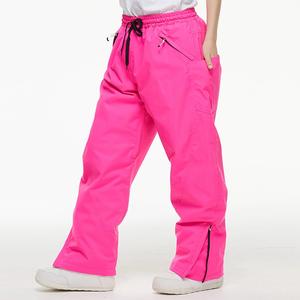 Pantalones de snowboard de esquí holgados Unisex más vendidos, ropa de invierno para exteriores, cierre de cremallera, impermeable, a prueba de viento, de talla grande para hombres y mujeres - Product Image 5