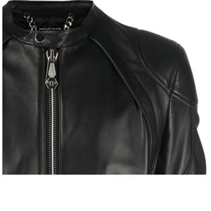 Chaqueta de Invierno Original de Piel de Oveja para Hombre, Cuello Alto, Logotipo Frontal, Impermeable, Resistente al Viento, OEM, Alta Calidad, Personalizable y Elegante - Product Image 5