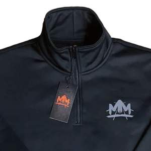 ชุดวอร์มออกกำลังกายผู้ชายแบบซิป 1/4 แขนยาว พร้อมกางเกงจ็อกเกอร์ทรงเข้ารูป สำหรับออกกำลังกาย วิ่ง และเล่นกีฬา - Product Image 3