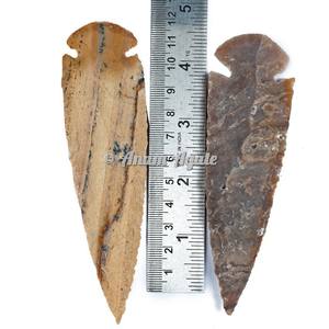 Punta de flecha de piedra de pedernal de ágata elegante de 8 pulgadas para joyería, regalos o cristales curativos - Product Image 2