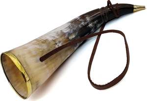 Blowing <b>Horn</b> Made up of 100% <b>Buffalo</b> <b>Horn</b> / Drinking <b>Horn</b> / Viking Blowing <b>Horn</b> from India international agate - Product Image 4