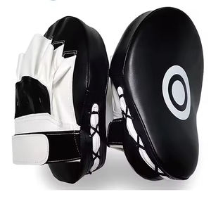 Mitaines en cuir incurvées imprimées de logo personnalisé de Parana pour l'entraînement de MMA et la pratique de boxe - Product Image 1