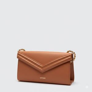 Sac à main fourre-tout en cuir de mouton véritable pour femme avec fermeture à glissière décontractée - Product Image 1