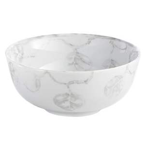 Cuencos para servir con cuerda de algodón de diseño de lujo, juego de ensaladeras blancas decorativas únicas para uso doméstico y vajilla de mesa - Product Image 5