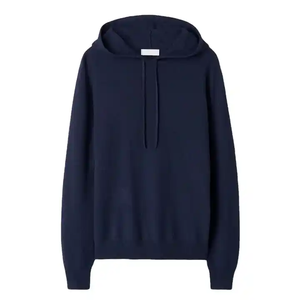 Polyester polaire de coton de haute qualité, sweats à capuche streetwear grande taille à épaules tombantes, sweat à capuche solide avec logo personnalisé - Product Image 2