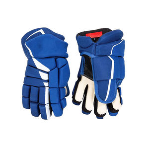 Professional Ice Hockey Gloves With PU Palm <b>Padding</b> And Flexible 4Way Stretch Fabric For Comfort with OEM ODM services - Product Image 2