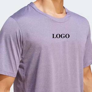 Camisetas de Manga Corta para Hombre con Logotipo Personalizado OEM, Estilo Urbano, Algodón Transpirable, Cuello Redondo, Ecológicas, de Secado Rápido - Product Image 3