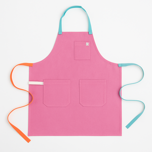 Delantal de Lona Ajustable con Cuello y 3 Bolsillos, Impermeable y Duradero para Cocina, Jardín y Hogar - Product Image 4