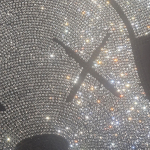 Precio al por mayor con la mejor calidad de diamantes de imitación camiseta al aire libre de diamantes de imitación camiseta para ropa de invierno - Product Image 5