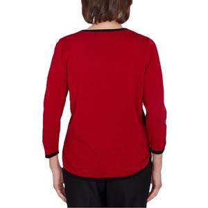 Suéteres de Punto para Mujer, Casuales, de Invierno, Manga Larga, 100% Acrílico, Transpirables, Cómodos y Elegantes, con Bloques de Color - Product Image 4