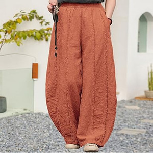 2025 Man <b>Trouser</b> Oversized Men 100% Cotton Flare Pants <b>Fleece</b> Flared <b>Trouser</b> for Men uploaded by Dress Sports - Product Image 4