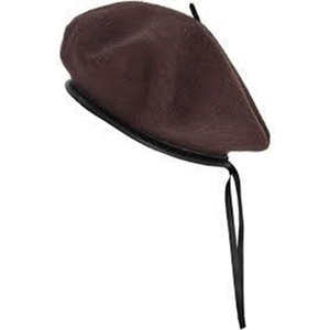 Béret français en laine 100% de haute qualité, béret tactique personnalisé brodé, design élégant pour hommes - pour les occasions décontractées, les fêtes, la plage - Product Image 2