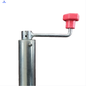 Roue de guidage de 8 pouces de style australien, à fixation par pince, tube nervuré de 50 mm, robuste, zinguée, pour <span class=keywords><strong>caravane</strong></span>, bateau, remorque - Product Image 3