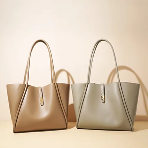 Bolsos de mano de mujer de piel auténtica de grano completo, precio al por mayor, bolsos de mano de trabajo informales a la moda - Product Image 2