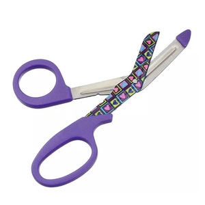 Top Quality Bandage Scissor 7" (18cm) Orange Plastic Handle Bandage <b>Nursing</b> Scissor EMT Scissor BY ZACHARY INDUSTRIES - Product Image 4