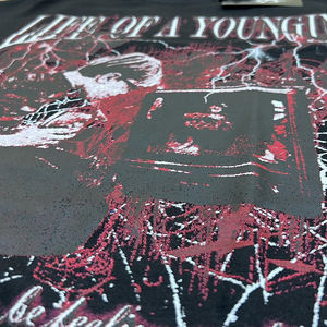 T-shirt à manches courtes et col rond pour homme, 100% coton, écologique, imprimé à l'écran, design uni, séchage rapide, respirant - Product Image 3