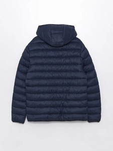 เสื้อแจ็คเก็ตขนเป็ดของผู้ชายมีฮู้ดเข้ารูปสำหรับฤดูหนาวแฟชั่นยอดนิยมออกแบบได้ตามต้องการ - Product Image 5