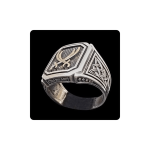 Anillo de compromiso para hombre, joyería de moda excelente, sortija pequeña para dedo, dedo de boda - Product Image 2