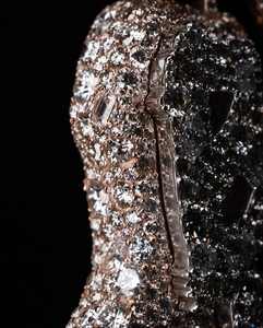 Chaîne cubaine en argent 925 personnalisée avec pendentif vertical à deux niveaux en diamant de laboratoire et pendentif lettre en moissanite, breloques - Product Image 4