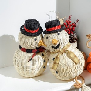 Prix le plus bas autres décorations de noël intérieur et extérieur maison festival décoration en rotin collection - Product Image 6