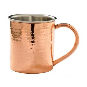 Ensemble de gobelets en cuivre pur martelé unique de 2 pièces - Product Image 2