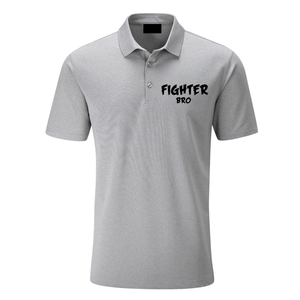 Cotton polo <b>shirt</b> with button placket soft smooth fabric timeless design perfect for work or daily wear - Product Image 1