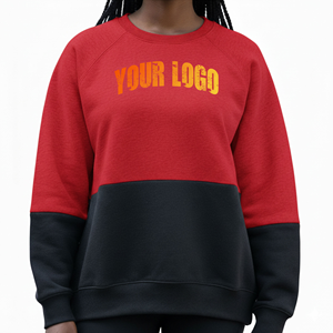 Sweat-shirt en molleton de coton pour femme, tissu doux et confortable, coupe tendance, sweat-shirt à manches longues pour femme, haute qualité - Product Image 1