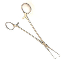 Tenacule utérin manuel réutilisable non stérile en acier inoxydable de haute qualité certifié CE, instrument chirurgical gynécologique - Product Image 4