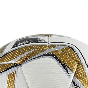 Balón de fútbol personalizado de alta calidad, Material PU de cuero, Impresión de logotipo, suministro de fábrica de Pakistán, venta al por mayor para uso promocional de partidos - Product Image 6