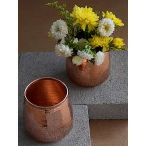 Jarrón de Metal con Textura de Inspiración Vintage para Decoración Clásica del Hogar y Exhibición de Flores Elegante con Detalles Artísticos - Product Image 3