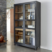 Meuble en bois de manguier moderne multifonctionnel résistant à l'eau, design en bois massif, tailles personnalisées, usine OEM/ODM, respectueux de l'environnement